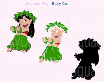 Hawaiian Girl Svg and Png, Digital File, Cricut file, Digital Download, Digital File, TShirt File, Tumbler File, Gift for Her, Gift For Him