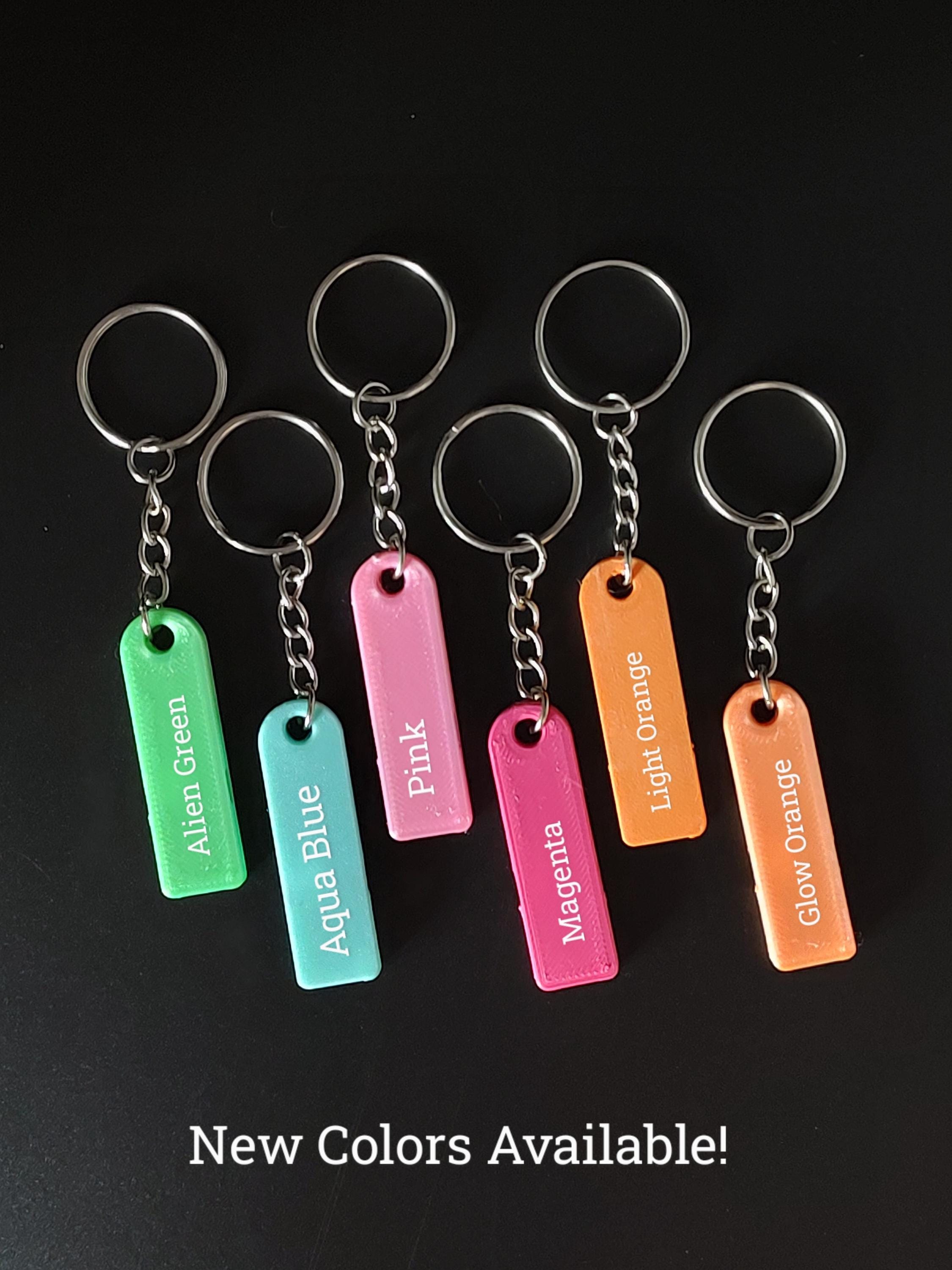 3D Printed Safety Whistle Keychain – Loud & Compact, Personal