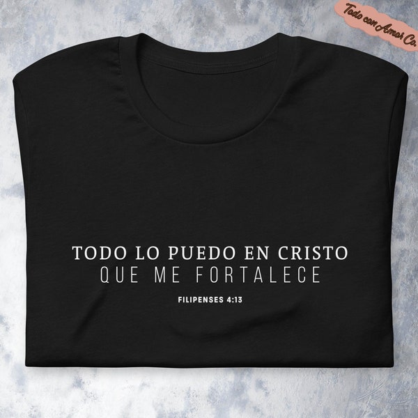 Camisas Cristianas, Camisas en Español, Fe, Cristo, Camisa Unisex, Christian Shirt