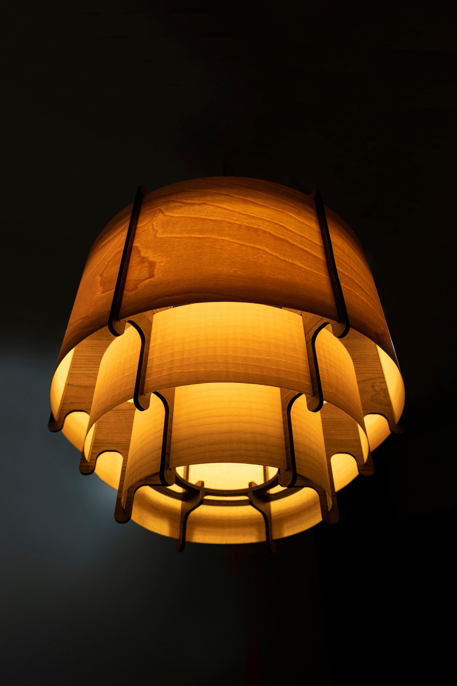 Wood Floor Lamp Custom Design Lamp and Lighting Mid Century Etsy