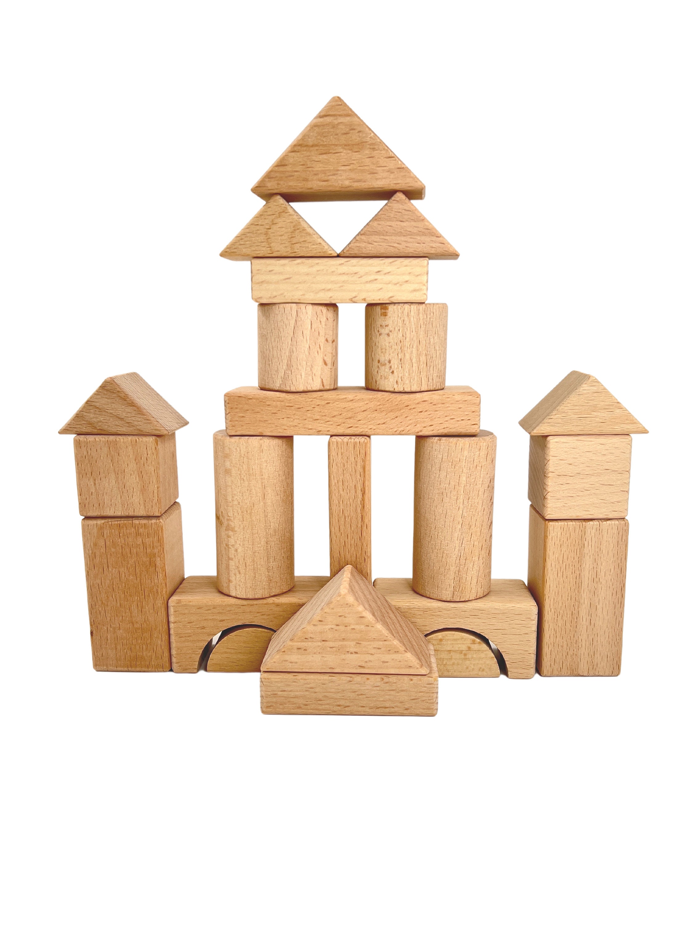 Wooden Building Block Set for Kids - Toy Maker of Lunenburg