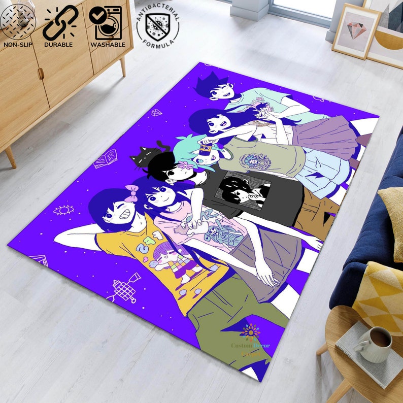 Cool Anime Rug, Anime Prints Carpet, Anime Rug For Kids, Anime Custom Carpet, Popular Rug, Custom Rug, Oversize Rug, Large Rug, Decor Carpet 