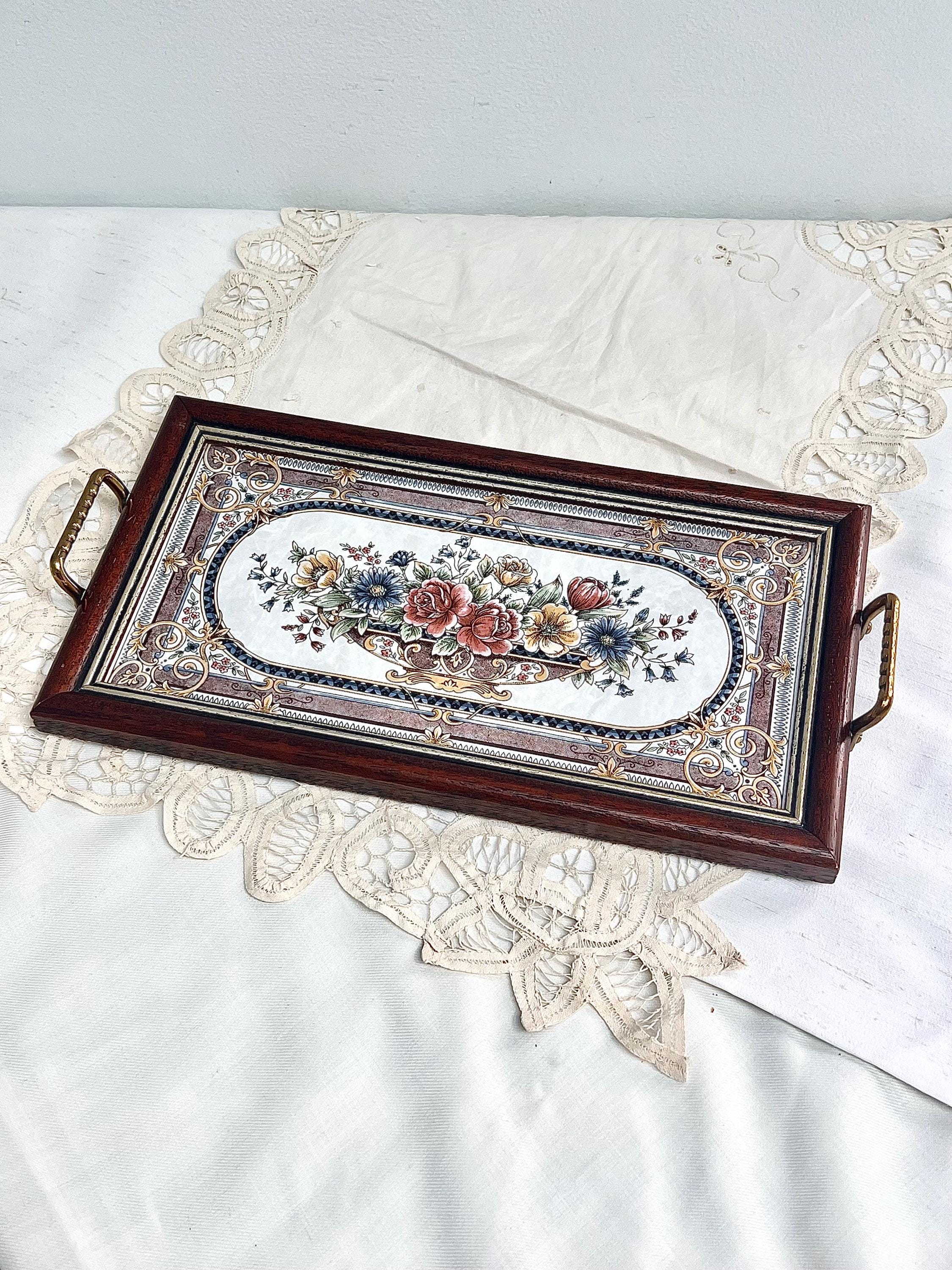 Tilecraft Victorian Serving Tray - Etsy
