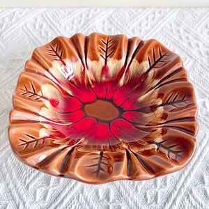 Vintage Mid Century Modern Retro Vallauris Keramik Teller