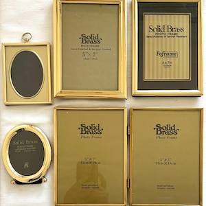 Venta de marcos de latón vintage