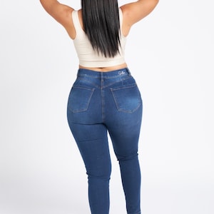 Colombian Jean Push-Up Hour Glass Size