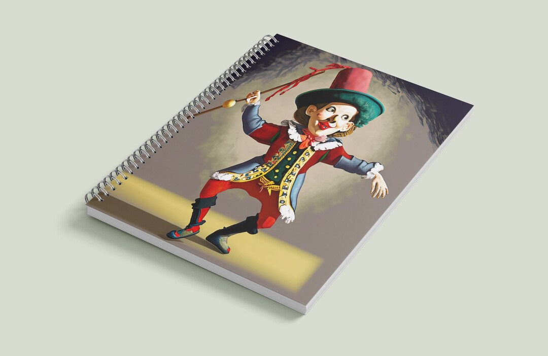 Man Puppet-5: Puppets Come Alive With Colors Notebook - Etsy