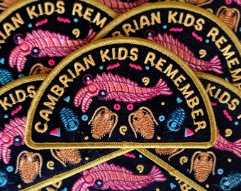 Cambrian Kids Remember opstrijkpatch