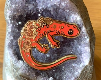 Eastern Newt Eft Enamel Pin