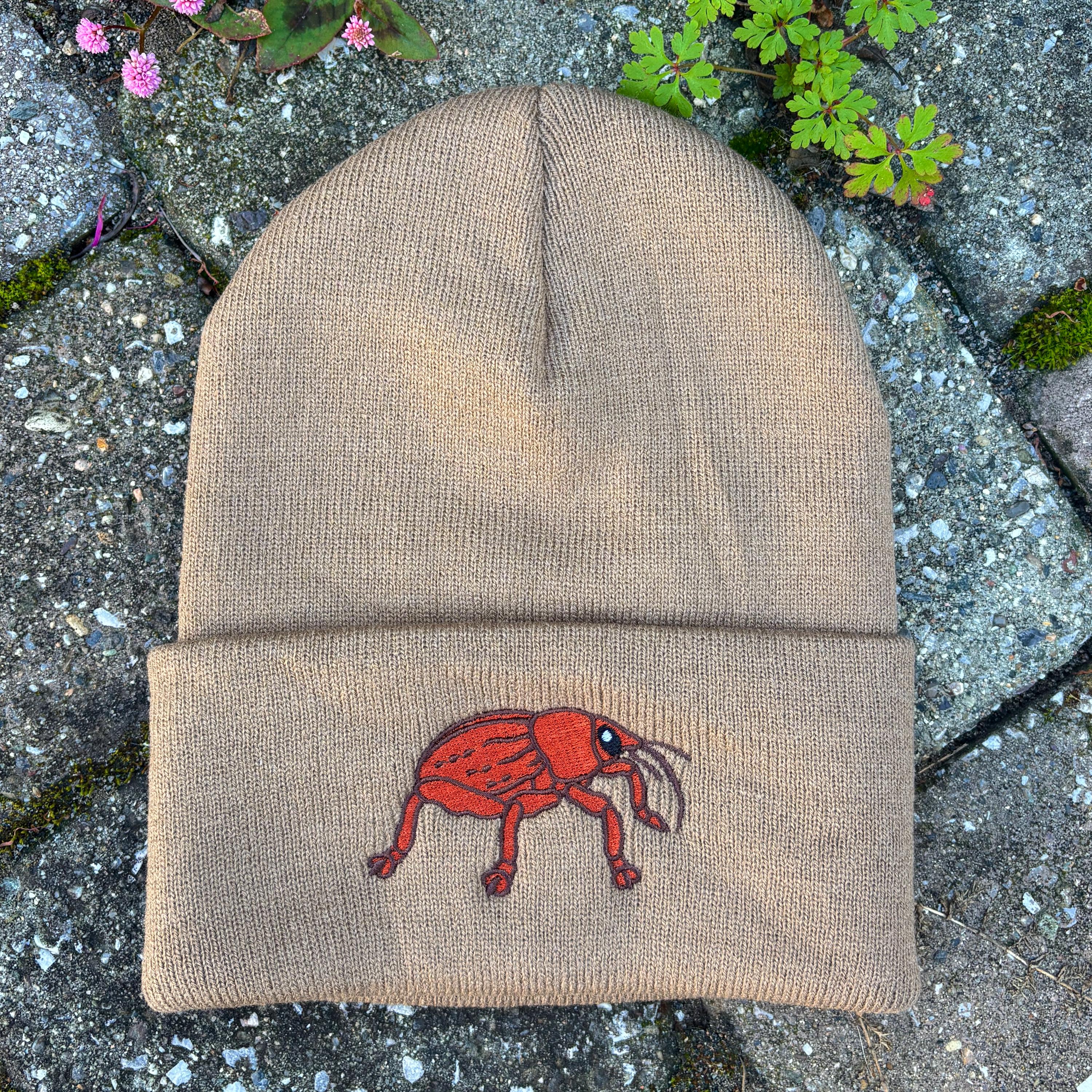 Acorn Weevil Beanie / Bug Hat / Insect/ Entomology / Entomologist