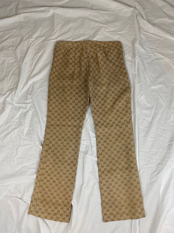 Tan Vintage Gucci Monogram Pants - Etsy 