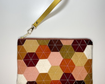Sustainable Merino Wool Felt Clutch Handmade