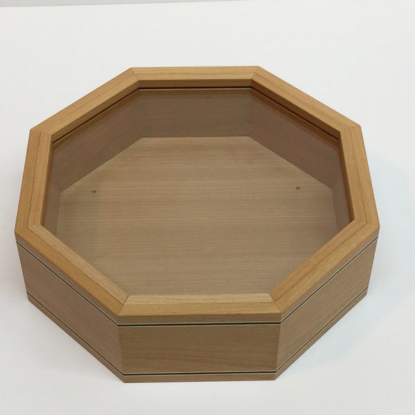 Octagon Box for Sailor Valentine; Display Box for Keepsake