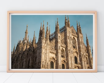 Milan Cathedral Print, Italy Travel Photography, Fine Art
