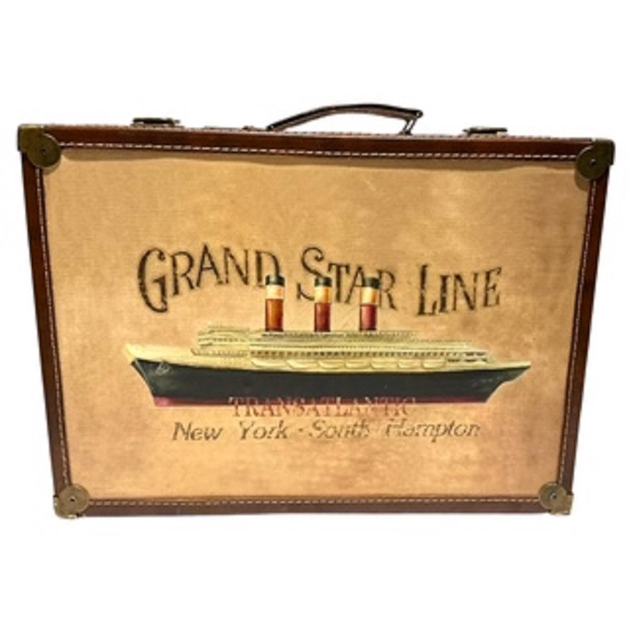 Grand Star Line Transatlantic New York to South Hampton Vintage