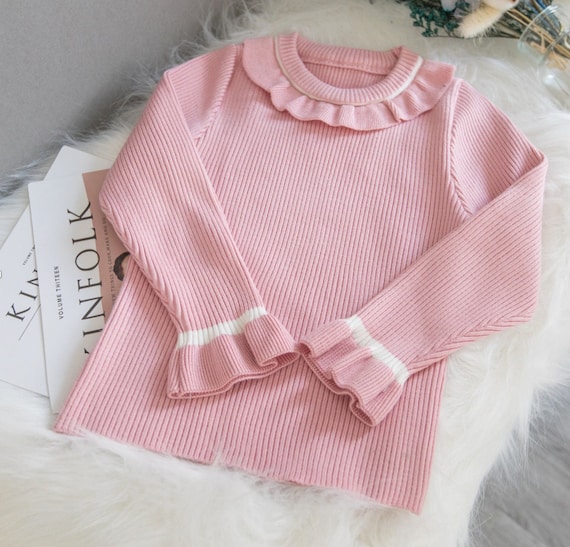 Pull Fille Habillé - Taille 13-14 Ans - 100% Coton Gris/noir - S-Marino - Neuf Sans étiquettes