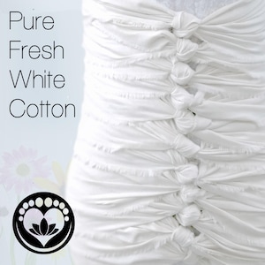 NEW Finest Pure White Cotton Bengkung Belly Binding Wrap/premium natural cotton muslin, FREE Tutorials Videos by Bengkung Master, postpartum