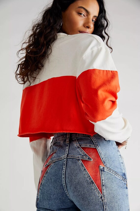 Thunderbird Flare Jeans Color Hot Rod 