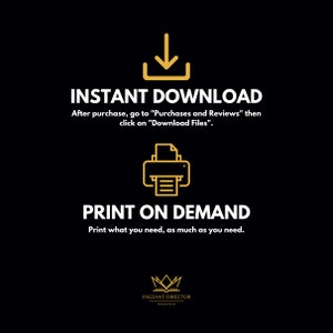 Pageant Contestant Numbers Pageant Director Resource Digital Pageant Contestant Numbers Pageant Director Resource Digital