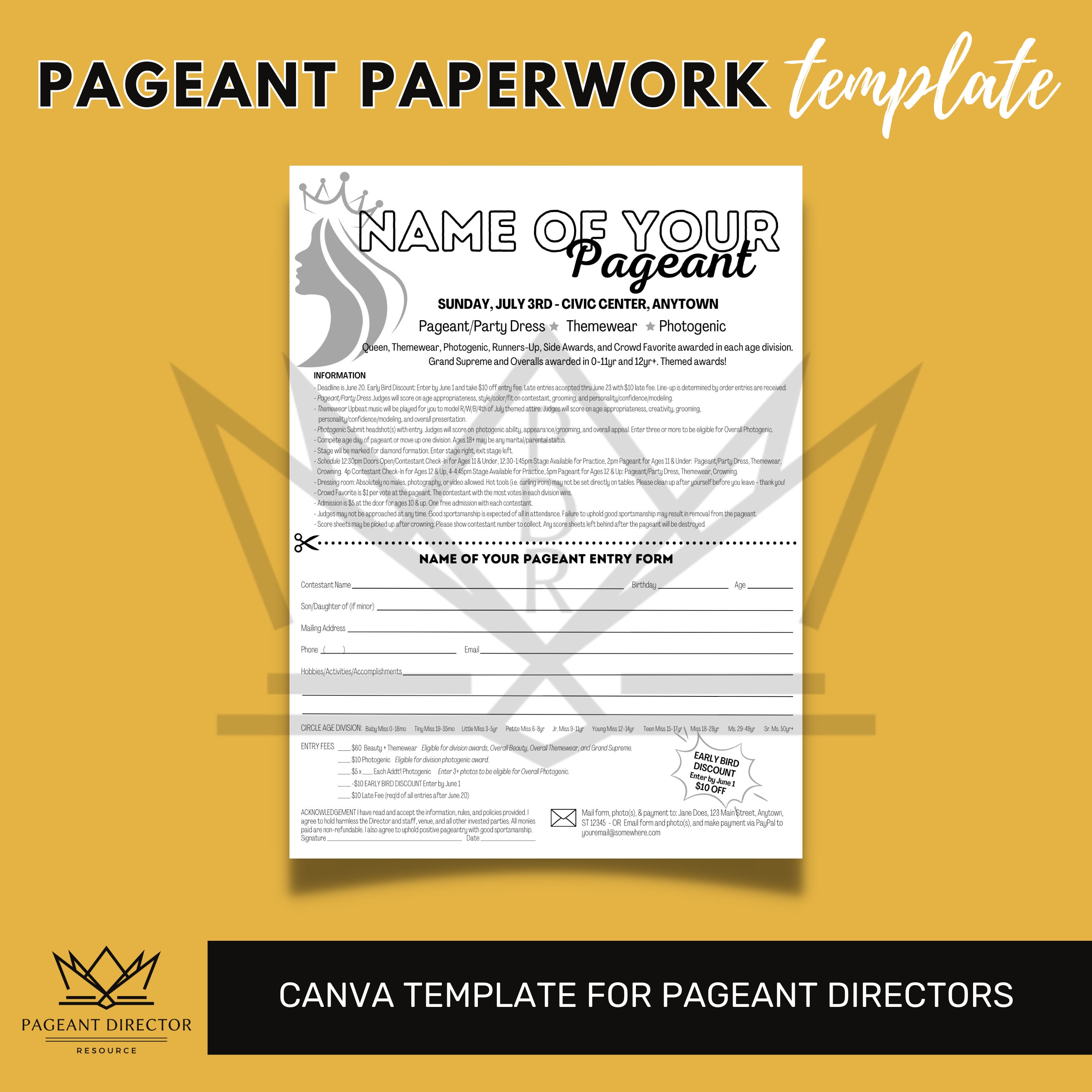 Pageant program template prntbl concejomunicipaldechinu gov co