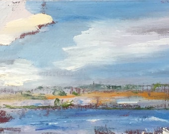 Hintergründige Landschaft