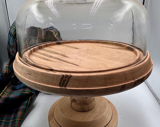 Featured listing image: Ambrosia Maple Cake Plate & Serving Knife