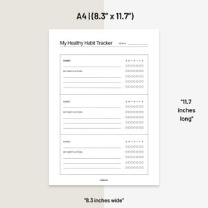 healthy habit tracking