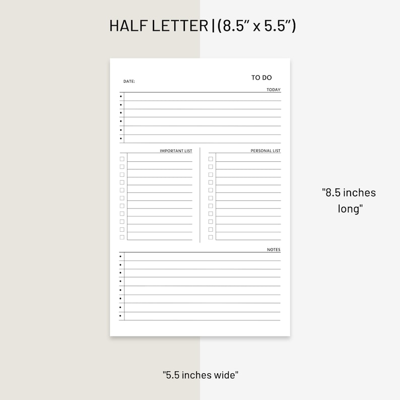 To Do List Printable, Minimalist to Do List Routine Simple Tasks List ...