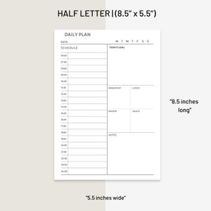 24 Hour Daily Planner Printable, Hourly Planner, Military Time Plan ...