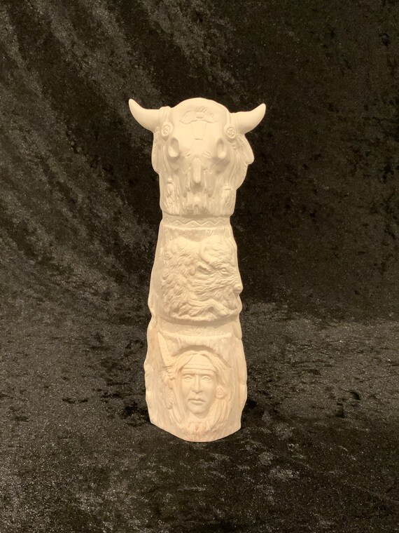 置物 Buffalo Bone Totempole 置物 Buffalo Bone Totempole 置物 Buffalo Bone Totempole 置物