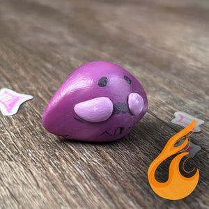 DELLO | Ardorling | Adorable Dragon, Clay Baby Dragon, Clay Dragon OOAK, Kawaii Clay Figures, Dragon Knick Knacks, OOAK Figurines, Cute Clay