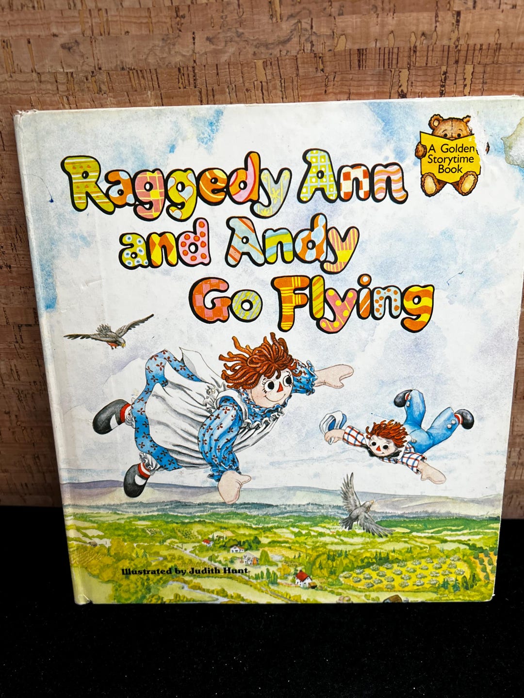Golden Books-raggedy Ann and Andy Go Flying Book - Etsy