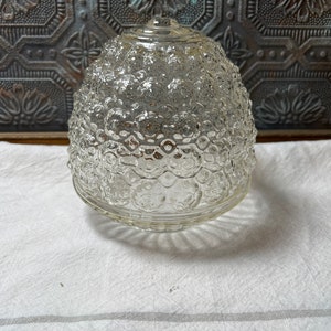 Vintage MCM Lamp Replacement Glass Acorn Globe