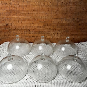 Vintage Pressed Glass Dessert/Sherbert Cup Inserts