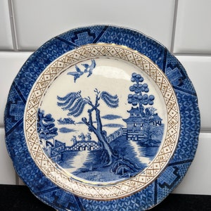 Booths Real Old Willow China 6.75” plate