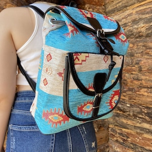 Drawstring Backpack, Rucksack, Laptop Backpack, Bucket Bag, Convertible Backpack Purse, Diaper Bag Backpack, Hippie Bag,Daypack,Kilim Fabric