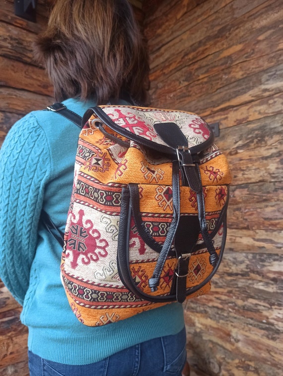 Drawstring Backpack, Rucksack, Laptop Backpack, B… - image 1