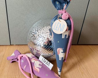 Nestler Schultüte Zuckertüte Einhorn-Prinzessin