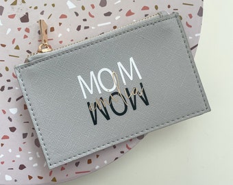 Personalized Card Case | card holder | Mini Wallet | gift for mom | mom | | birthday gift | -Jippie MOM-