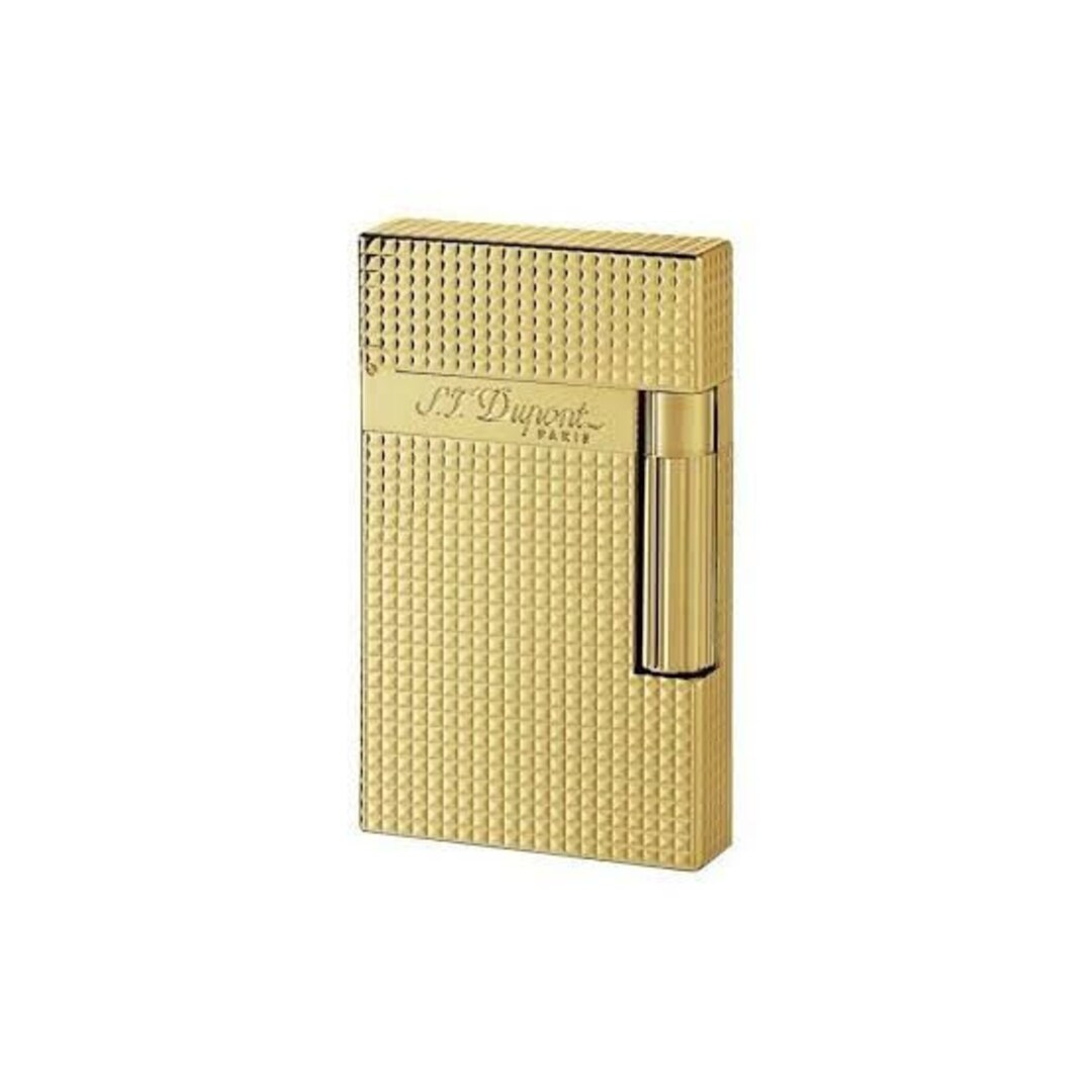St Dupont Lighter GOLD With Gas Lighter Box Etsy