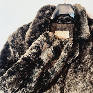 Etsy faux fur coat on sale