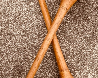 Antique Pair of Wooden Gymnastic Juggling Clubs c.1920’s