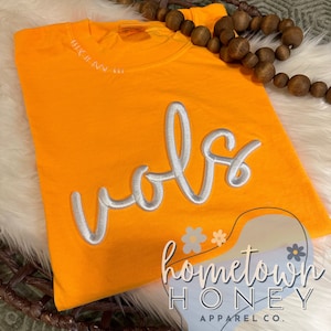 Vols PUFF Embroidery Sweatshirt || Tennessee Vols || College Team Sweatshirt || TN Vols Apparel || Vols  || TN Volunteers Gift