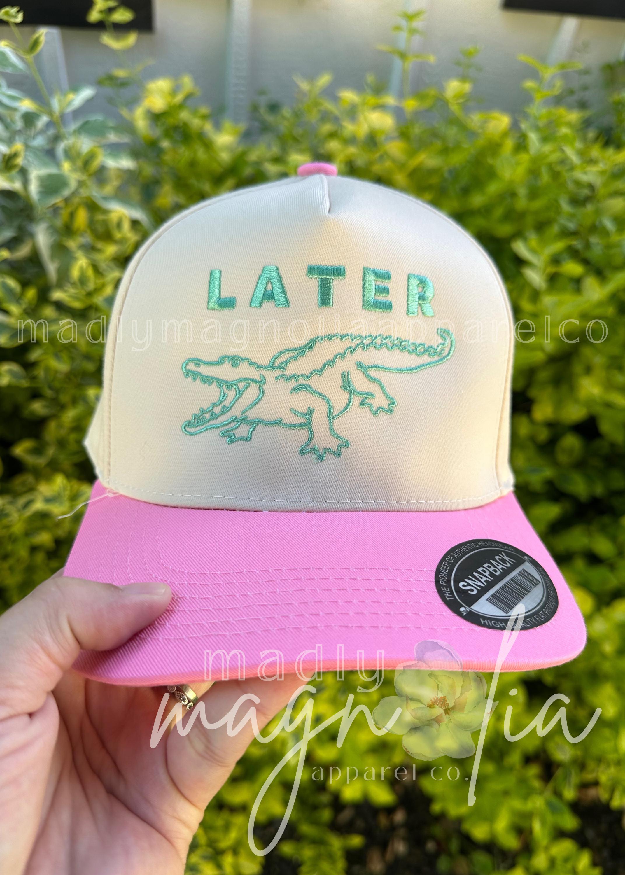 Later Gator SnapBack || Embroidered Hat || Later Gator || SnapBack Hats