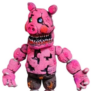 TOY FIGURE MEXICAN FIVE NIGHTS AT FREDDY 'ANIMATRONICS TWISTED FREDDY COFFE