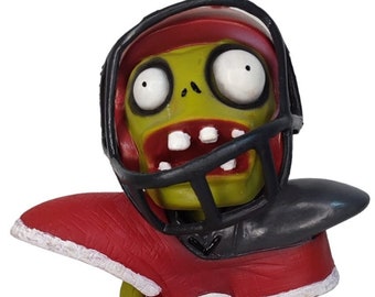 Zombie Plants Vs Zombies 7 hard plastic Mexican action toy figure