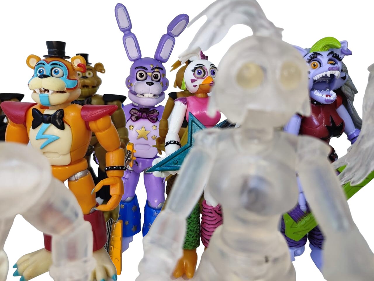 FNAF Five Nights At Freddy´s Chica 8 Animatronics mexican toy