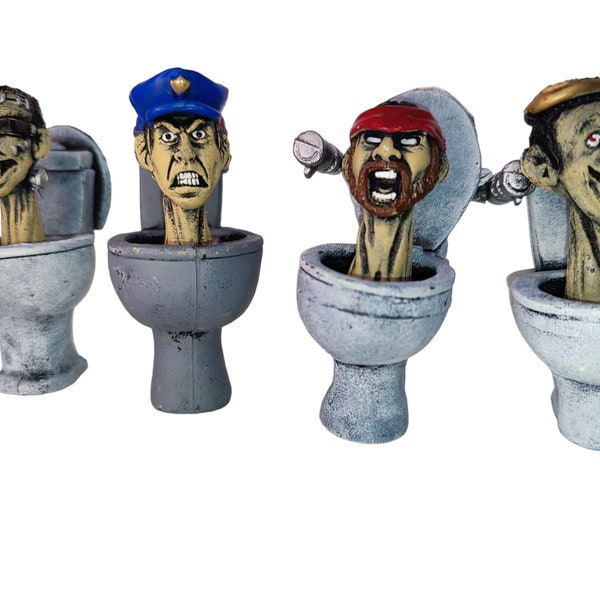 Skibidi Toilet Toy - Etsy