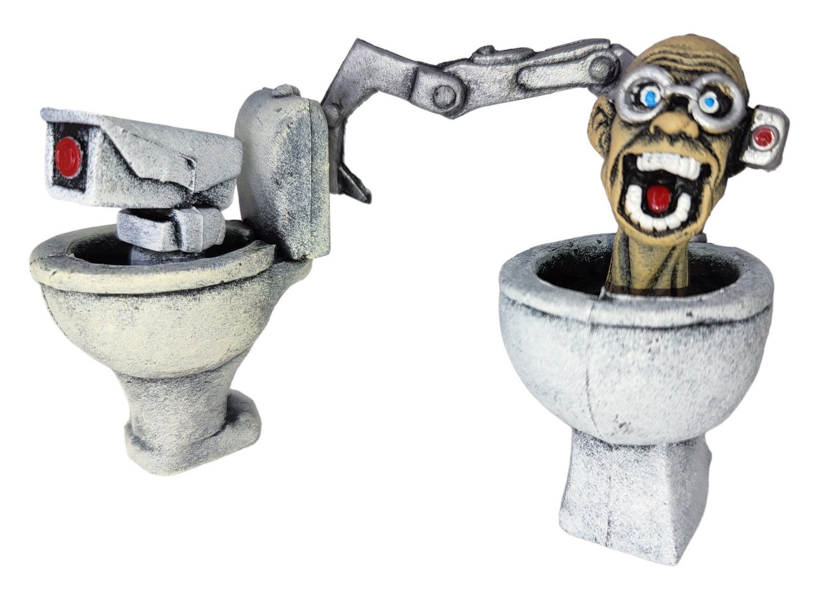 Skibidi Toilet Urinal 4 Hard Plastic Mexican Toy Figures - Etsy Australia