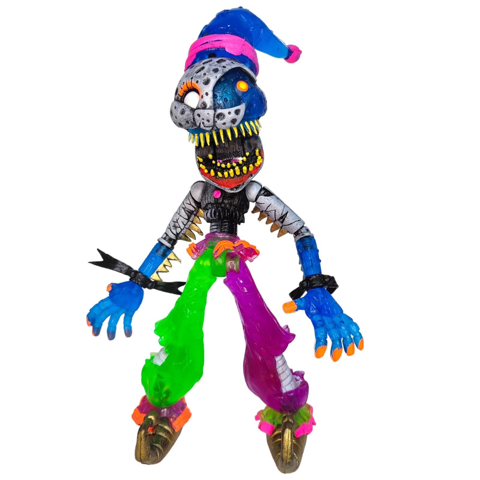 TWISTED BONNIE Figure Animatronic Five Nights At Freddy's MEXICAN FIGURE  FNAF 8”